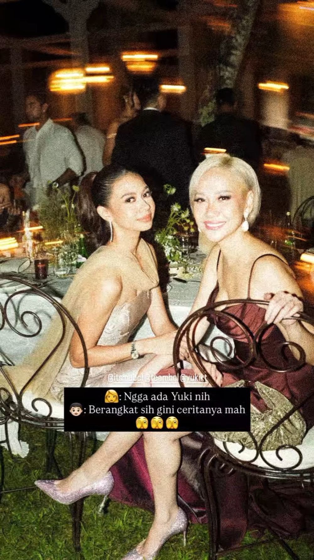 Potret Tamu Artis di Resepsi Pernikahan Luna Maya dan Maxime Bouttier