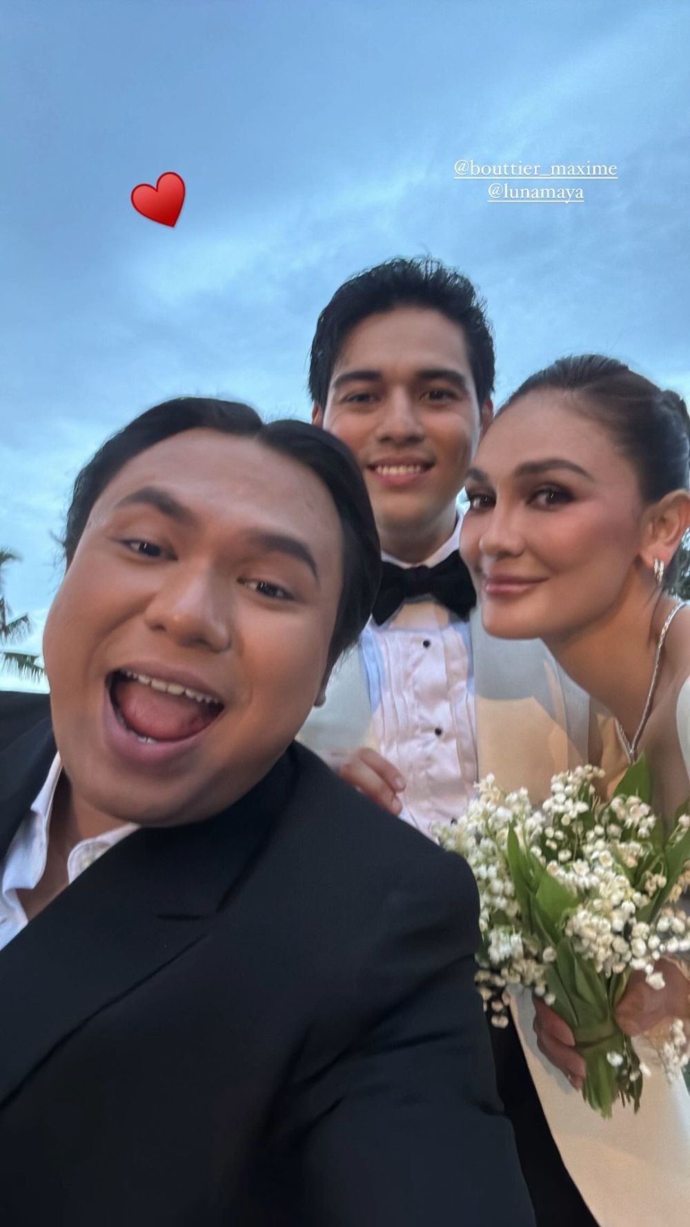 Potret Tamu Artis di Resepsi Pernikahan Luna Maya dan Maxime Bouttier