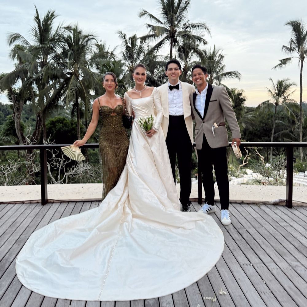 Potret Tamu Artis di Resepsi Pernikahan Luna Maya dan Maxime Bouttier