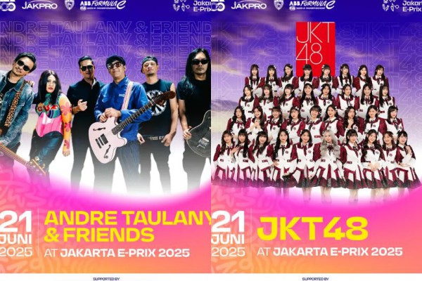 Jakarta E-Prix 2025: Siap-siap Terhibur! Lineup Musisi Tanah Air Bintang Tampil Bersama Balapan Seru