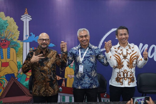 Suasana peluncuran Persona AI dari Teleperformance Indonesia