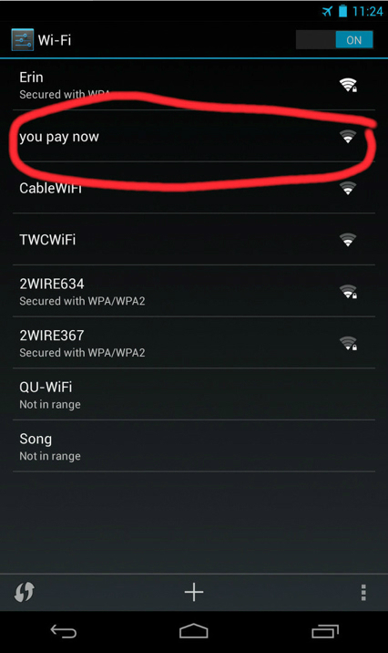 13 Nama Wi-Fi Teraneh, Terunik, dan Terkocak!